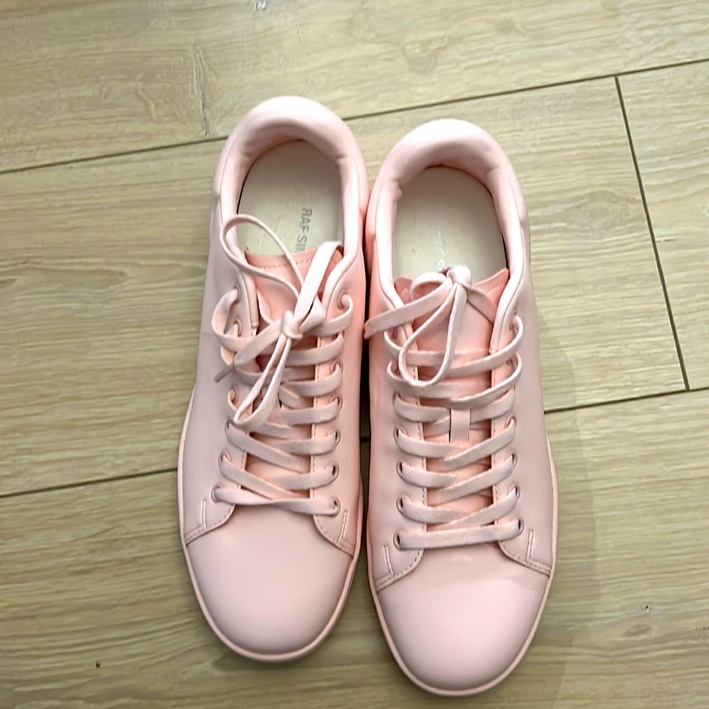 Raf Simons pink Orion low top sneakers